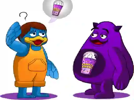 Grimace Monster Dop Story — безкоштовна онлайн гра