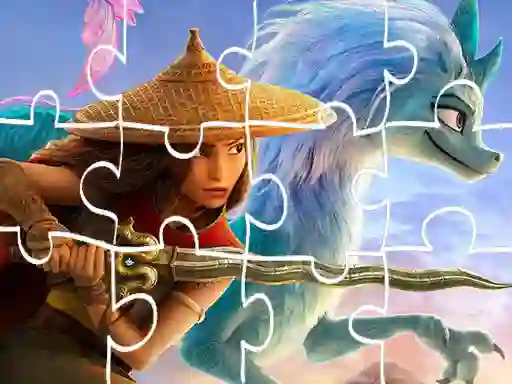 Raya And The Last Dragon Jigsaw — безкоштовна онлайн гра