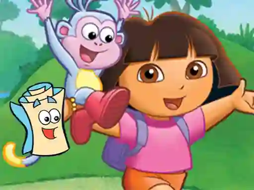 Dora Find Hidden Map — безкоштовна онлайн гра