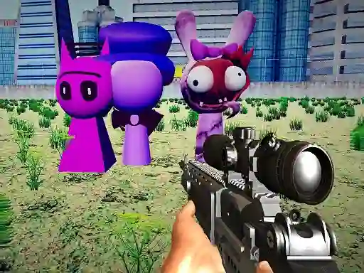 Sprunki Sniper Squid Game — безкоштовна онлайн гра