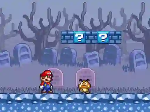 Super Mario Bros Star Scramble 2 Ghost island — безкоштовна онлайн гра
