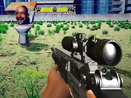 Sniper Hunting Skibidi Toilet — безкоштовна онлайн гра