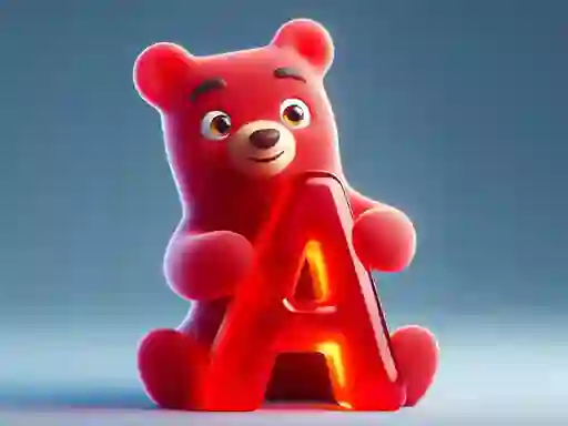 Gummy Letter Pop — безкоштовна онлайн гра