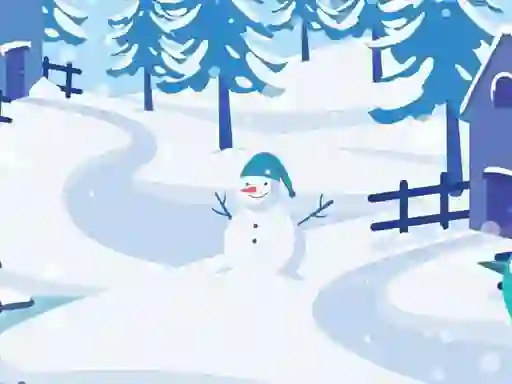 Happy Snowman Hidden — безкоштовна онлайн гра
