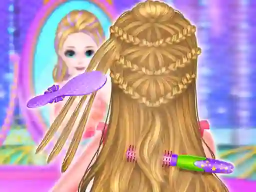 Princess Hair Spa Salon — безкоштовна онлайн гра