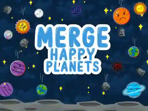 Merge Happy Planets — безкоштовна онлайн гра