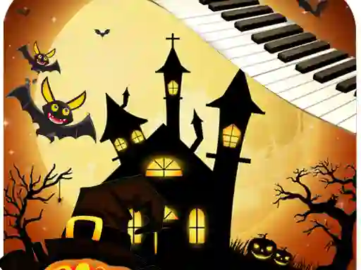 Halloween Piano Tiles — безкоштовна онлайн гра