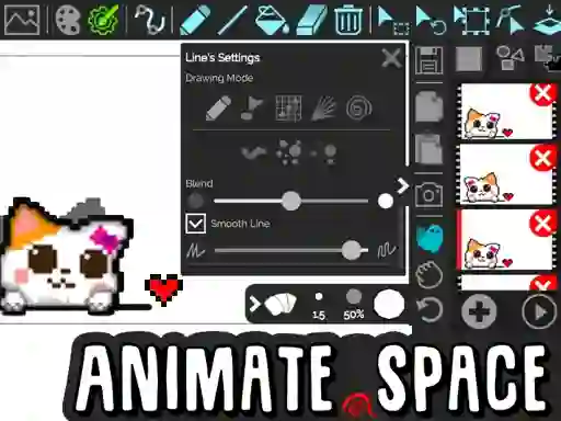 Animate Space — безкоштовна онлайн гра