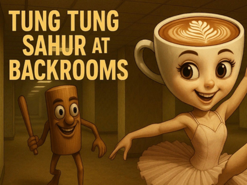 Гра Tung Tung Sahur в комунальних приміщеннях онлайн