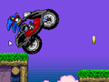 Гра Sonic Ninja Motorbike  онлайн