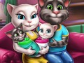 Гра Анжела Близнюки День сім'ї  онлайн
