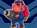 Гра Капітан Май-Хем проти кролика Invaders  онлайн