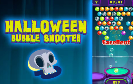 Гра Хеллоуїн Bubble Shooter  онлайн