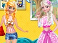 Гра Minion падіння замороженої Sisters null  онлайн