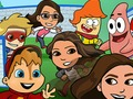 Гра Напад на тег Nickelodeon  онлайн
