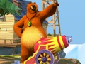 Гра Grizzy & The Lemmings: Die Kanone онлайн