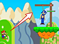 Гра Mario & Sonic Loll  онлайн