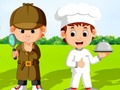 Гра Діти та професії  онлайн