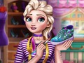 Гра Дизайн кросівок Frozen Princess  онлайн