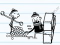 Гра Щоденник wimpy kid розплавлення  онлайн
