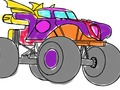 Гра Книжка-розмальовка Monster Truck  онлайн