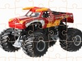 Гра Monster Truck Truck Jigsaw Challenge онлайн