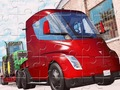 Гра Tesla Truck Jigsaw онлайн