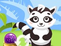 Гра Bubble Shooter Єнот  онлайн