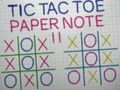 Гра Tic Tac Toe Папір Примітка II  онлайн
