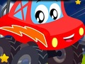 Гра Мультфільм вантажівки прихованих зірок  онлайн