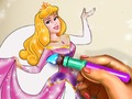 Гра Сонний Принцеса книжка-розмальовка  онлайн