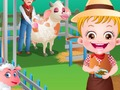 Гра Тур по фермі Baby Hazel  онлайн