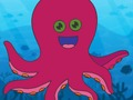 Гра Книжка-розмальовка морських істот  онлайн