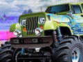 Гра Серфінг на пляжі вантажівки Monster  онлайн