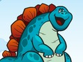 Гра Розмальовка Dino Deluxe онлайн
