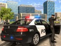 Гра Мультфільм автомобіля поліції  онлайн