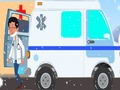 Гра Автомобіль швидкої допомоги лобзик  онлайн