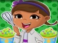 Гра Dottie Doc Mcstuffins Виробник кексів  онлайн