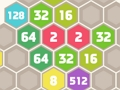 Гра 2048 Блок злиття Hexa  онлайн