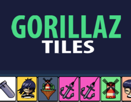 Гра Gorillaz плитки несподіваного  онлайн