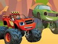 Гра Пазл Blaze and the Monster Machines  онлайн