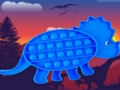 Гра Динозавр Pop It Jigsaw  онлайн