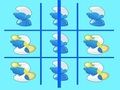 Гра Smurfs tic tac toe toe  онлайн