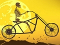 Гра Велосипед Wheelie на Хеллоуїн  онлайн