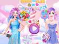 Гра Барбі та Ельза в Candyland  онлайн