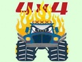Гра Розмальовки Monster Trucks  онлайн