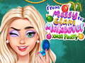 Гра Від брудного до #Glam: різдвяний макіяж  онлайн