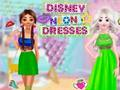 Гра Неонові сукні Disney  онлайн