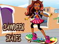 Гра Ковзани Clawdeen  онлайн