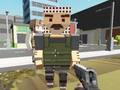 Гра Block Pixel Cop: Gun Craft у світі грабіжників  онлайн